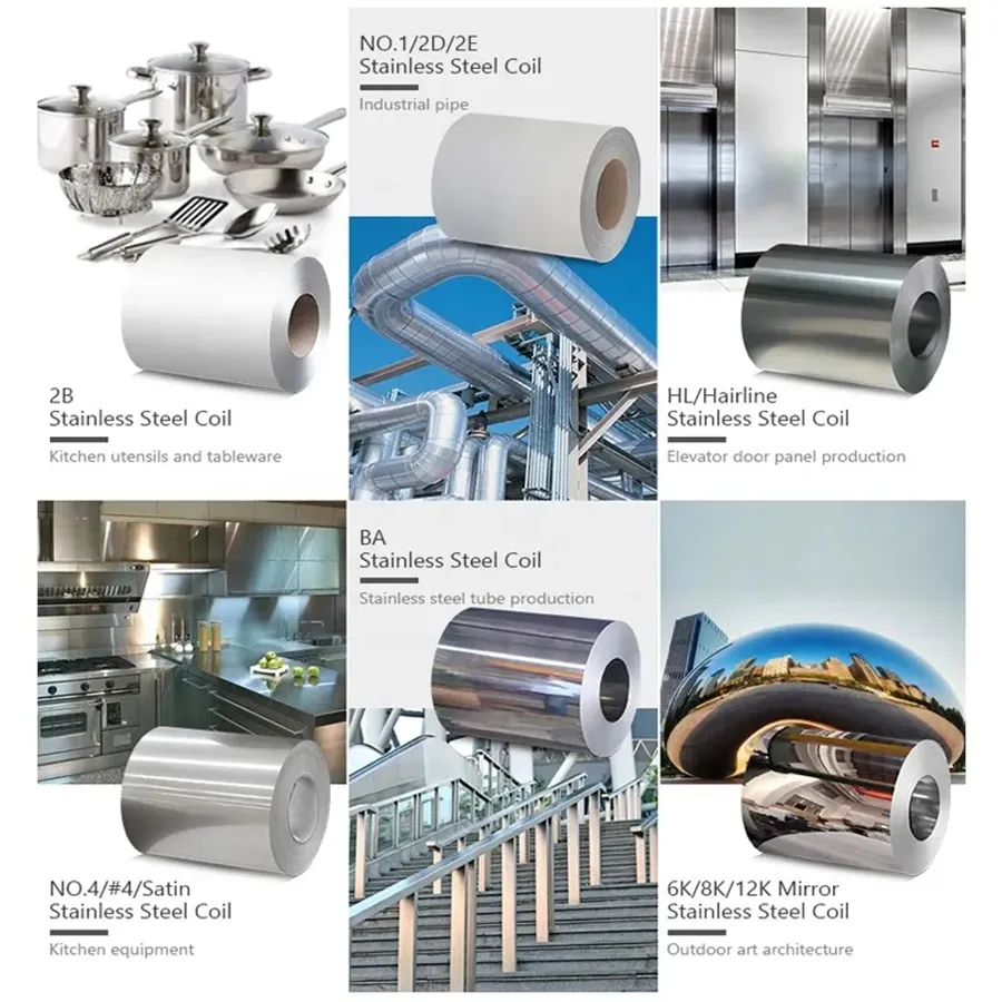 Sıcak / Soğuk D&ouml;kme Renkli / Renkli Paslanmaz &Ccedil;elik Demir Bobin &Ouml;n Renkli Kaplı Galvanizli Metal 3D PPGI &Ccedil;atı Bobini 0