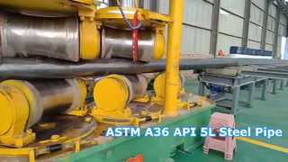 Petrol Gaz Projeleri için Karbon Çelik Kaynaklı Boru ASTM A36 API 5L Büyük Çaplı Çelik Boru