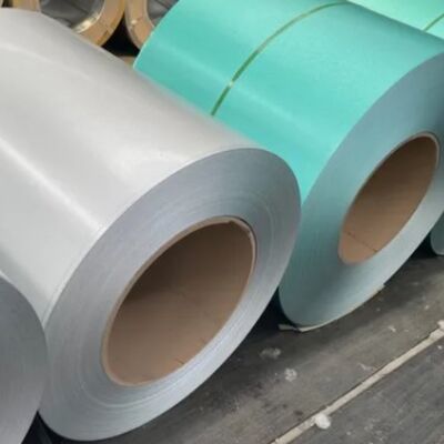 satın al 7005 7050 7075 Renkli kaplamalı alüminyum çatı levhası malzemeleri için alüminyum çelik şeritleri yuvarlak folyo bobini Çevrimiçi üretim