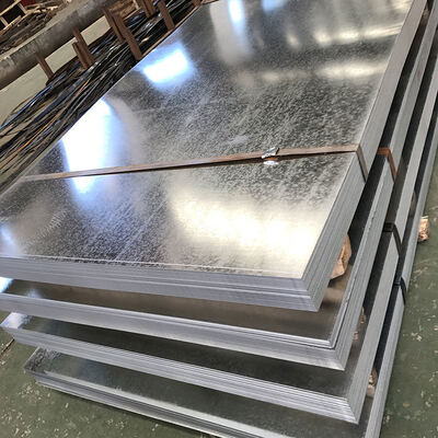 satın al DX51D Z275 Çit ve konteyner uygulamaları için soğukta yuvarlanmış galvanizli çelik levha Çevrimiçi üretim