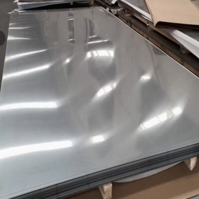 Aynalı 304 paslanmaz çelik plaka Ağır görev için mükemmel korozyon direnci