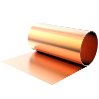 C10100 Oksijensiz Saf Bakır Bobin ASTM B152 Standart Özel Kalınlık ve Genişlik