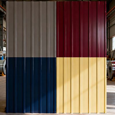 JIS PPGI PPGL Renkli Kaplı Çelik Yapraklar Özel Boyut Kabul Ediliyor