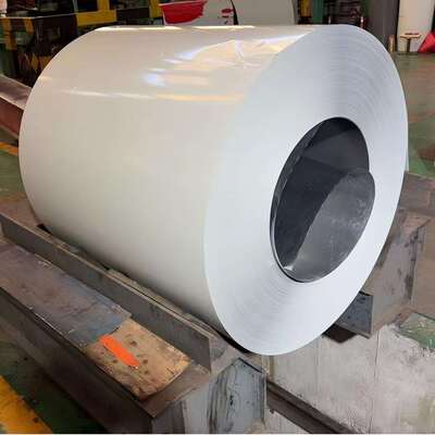 Çatı Kaplama ve Çit için 0,1–1,2 mm Kalınlıkta ve Z30–Z40 Kaplamalı RAL9016 Boyalı Galvanizli Çelik Rulo